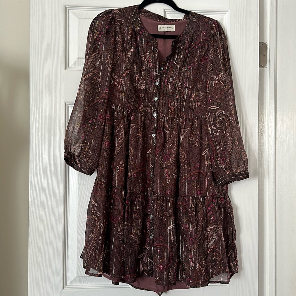 Lucky long sleeve dress